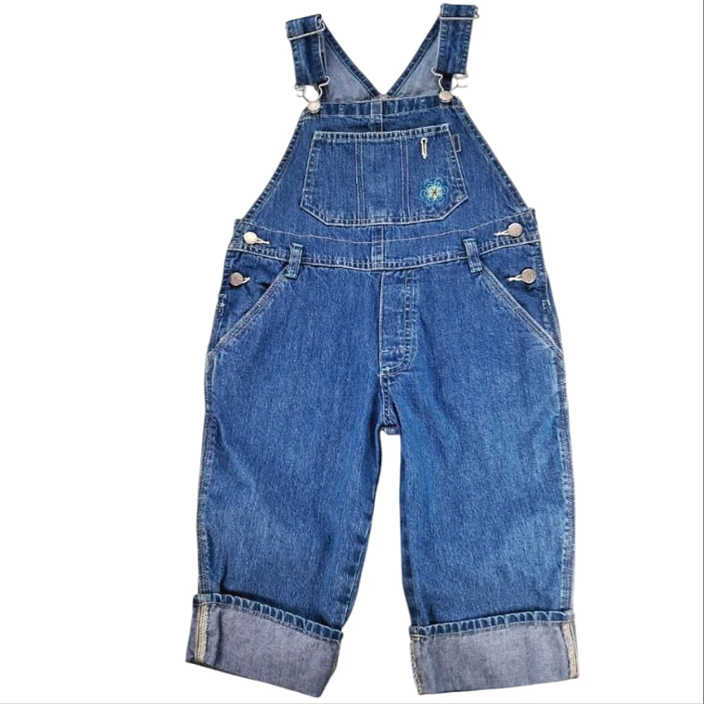 OshKosh B'gosh Denim Overalls Kid's Size 4